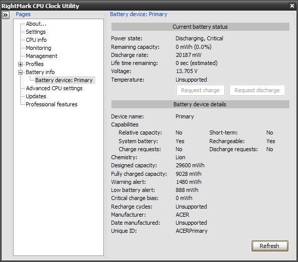 Acer 3100 Battery Wear Level NotebookReview NBRCHIVE